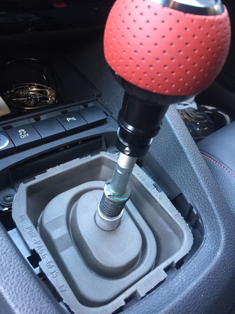 Installing BFI Weighted Shift Knob in Mk6 GLI